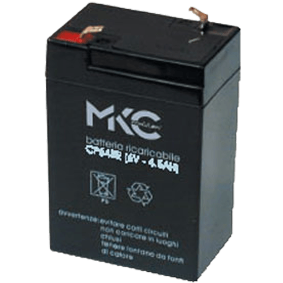 MKC Akumulatorska baterija MKC645, 6V, 4.5Ah, Crna