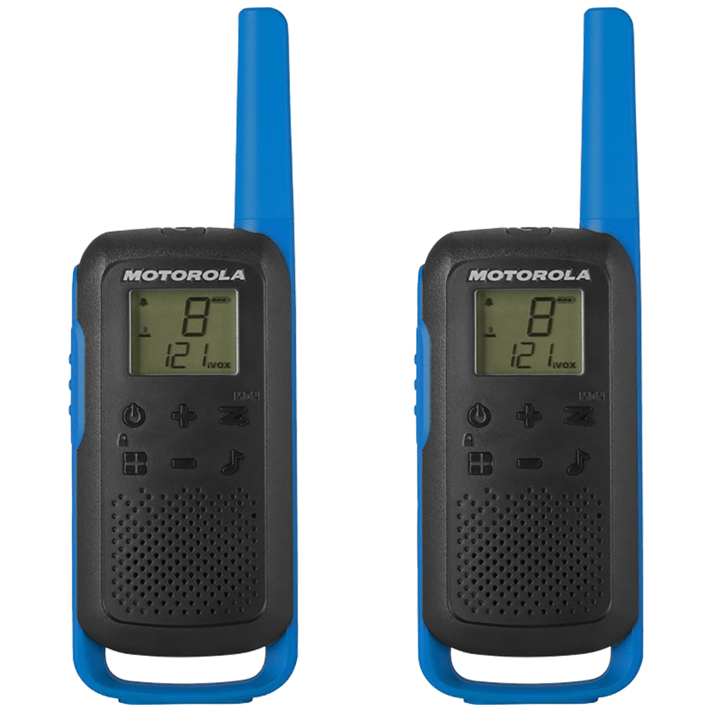 Motorola Walkie Talkie, domet 8 km, 16 kanala, plava - TLKR T62 BL