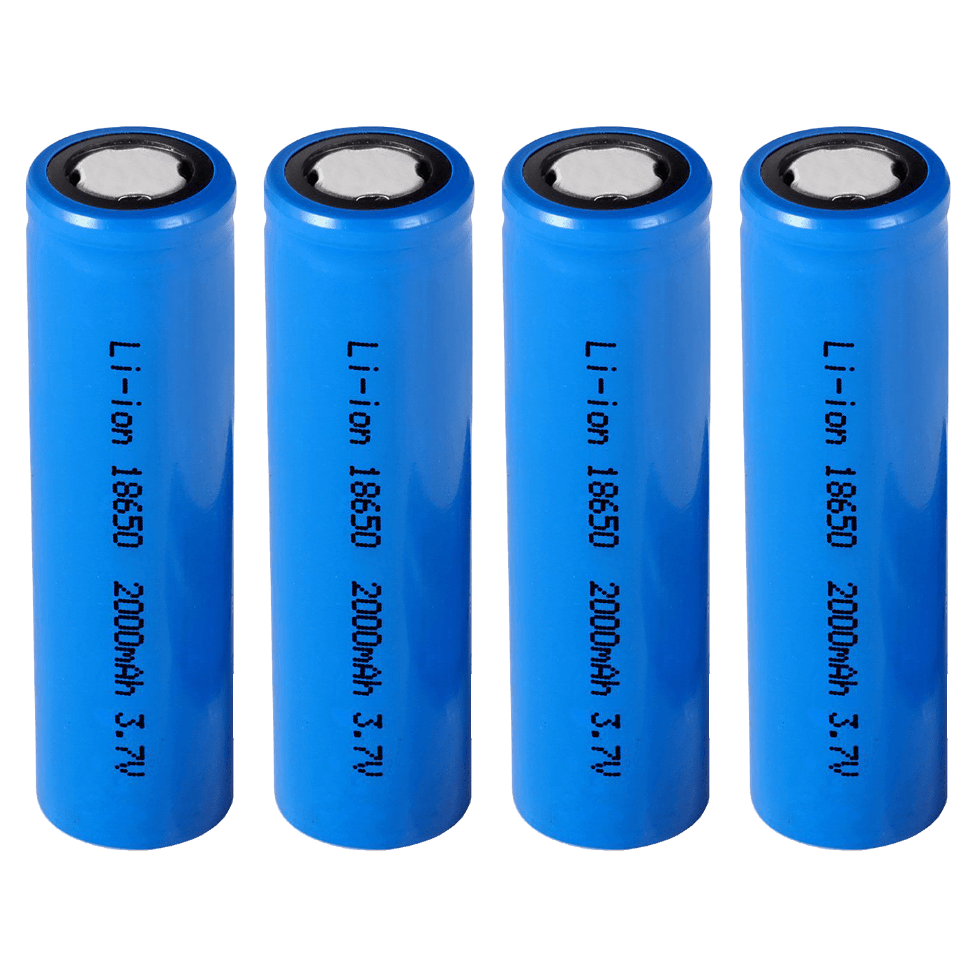 MKC Akumulatorska baterija, 18650, 3.7  V / 2 Ah, 4 komada, Plava