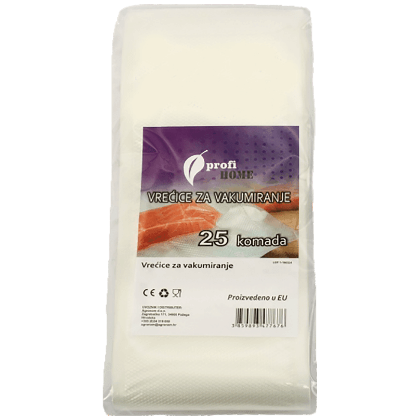 PROFI HOME Folije za vakumiranje, 120 x550mm, 25 komada, Providne