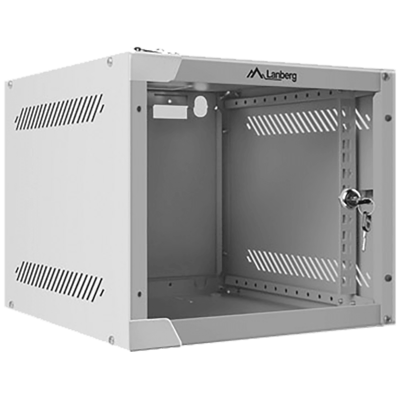 LANBERG Rack Ormar CABINET 4U, 10", 28x31x24.7cm, Bijeli