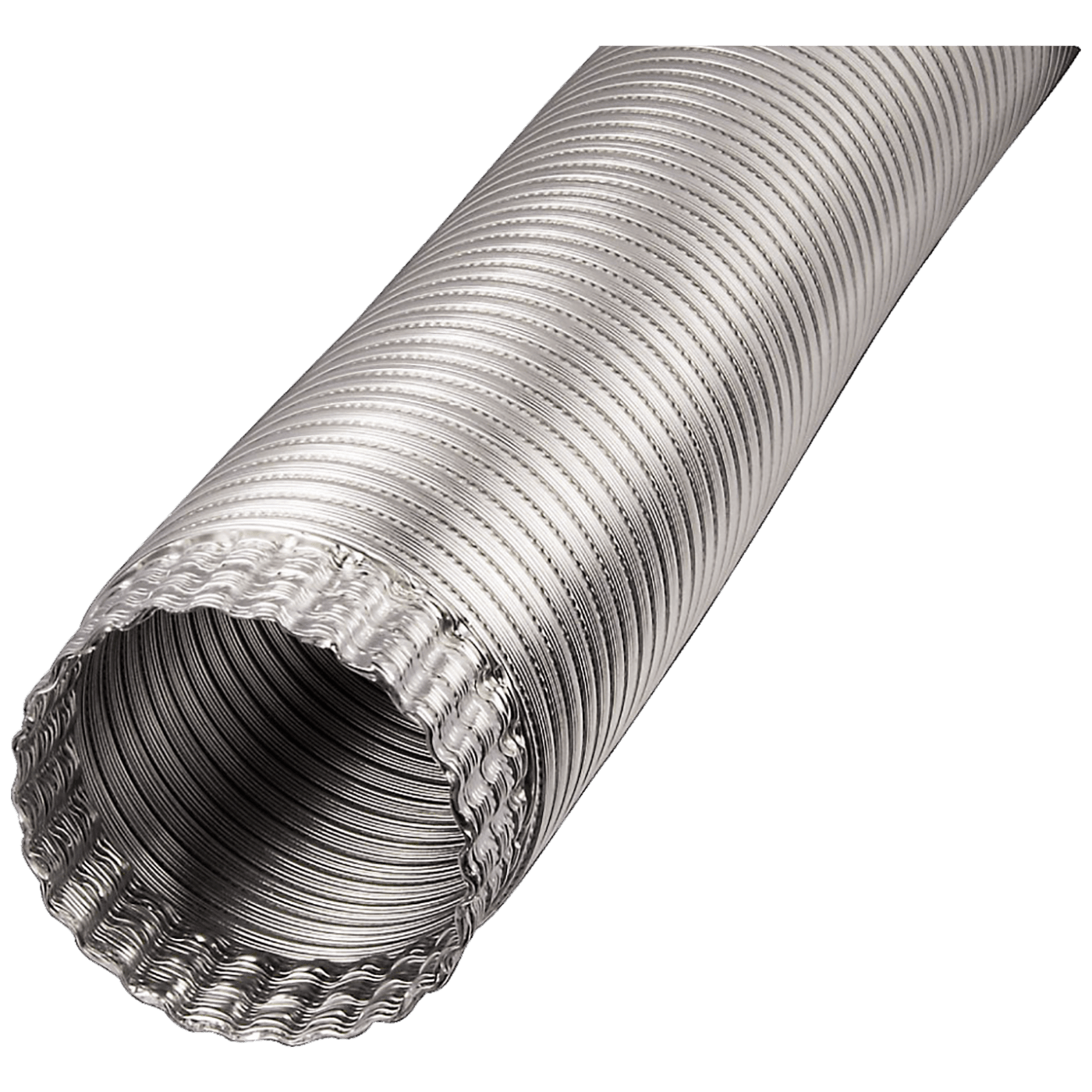 SAVE Aluminijska fleksibilna cijev za ventilaciju 100mm, Srebrna boja