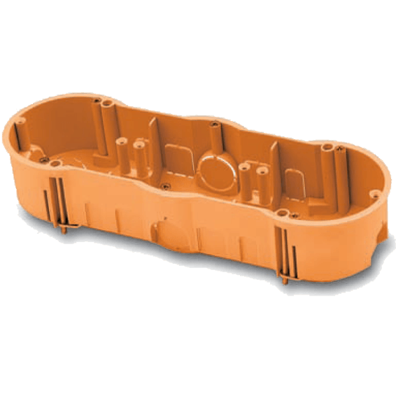 FAMATEL Razvodna kutija rigips trostruka 67x45mm, Narandžasta