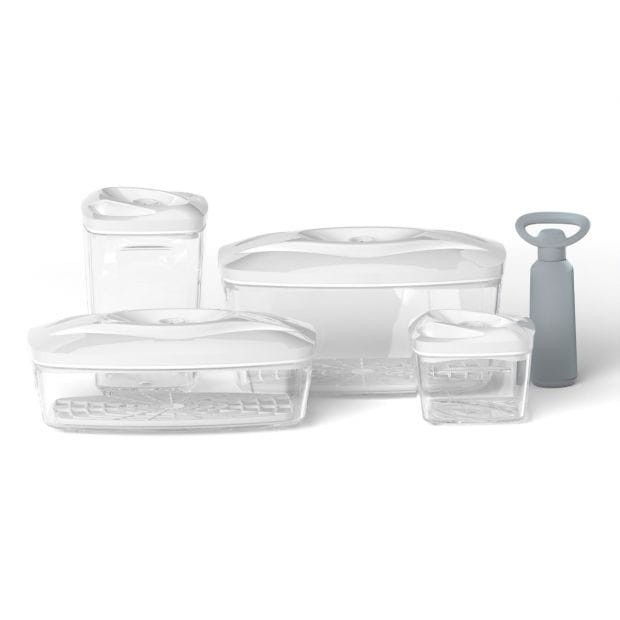 SEEYOO Set vakuumskih posuda 4/1, Bijeli