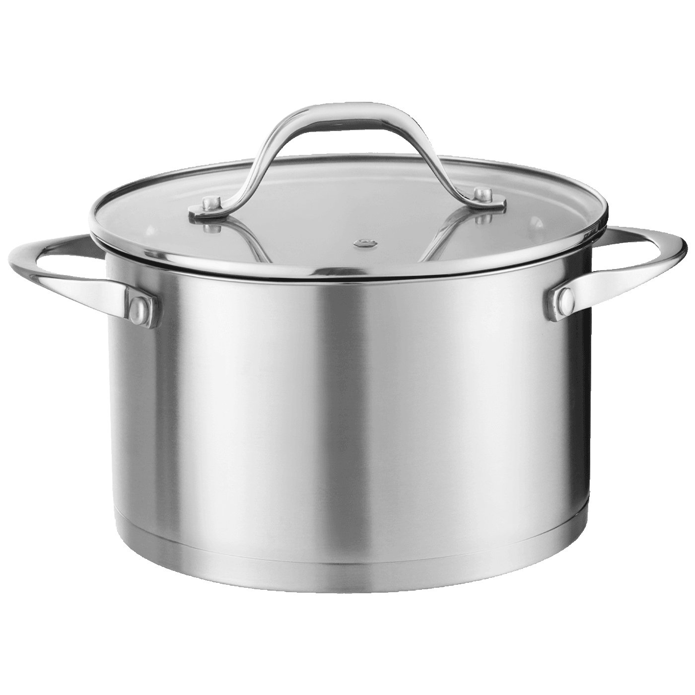 ZILAN Lonac sa staklenim poklopcem 20 cm ZLN1351, Srebrna boja