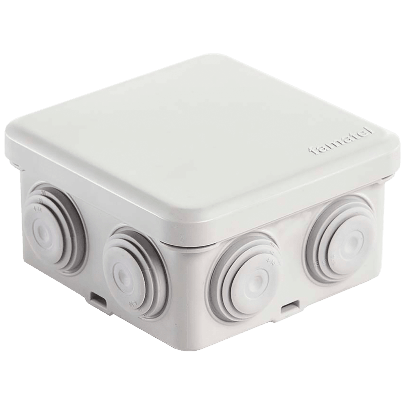 FAMATEL Razvodna kutija nadžbuk 80x80mm, vodonepropusna, Bijela
