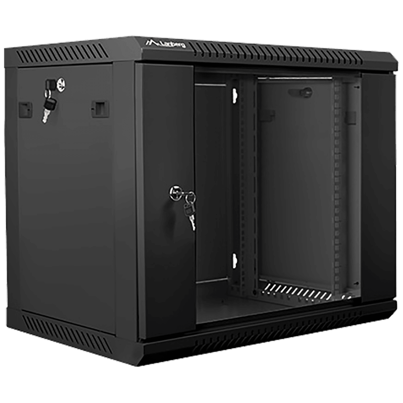 LANBERG Rack Ormar CABINET 9U, 19", 60x50.7x45cm, Crni