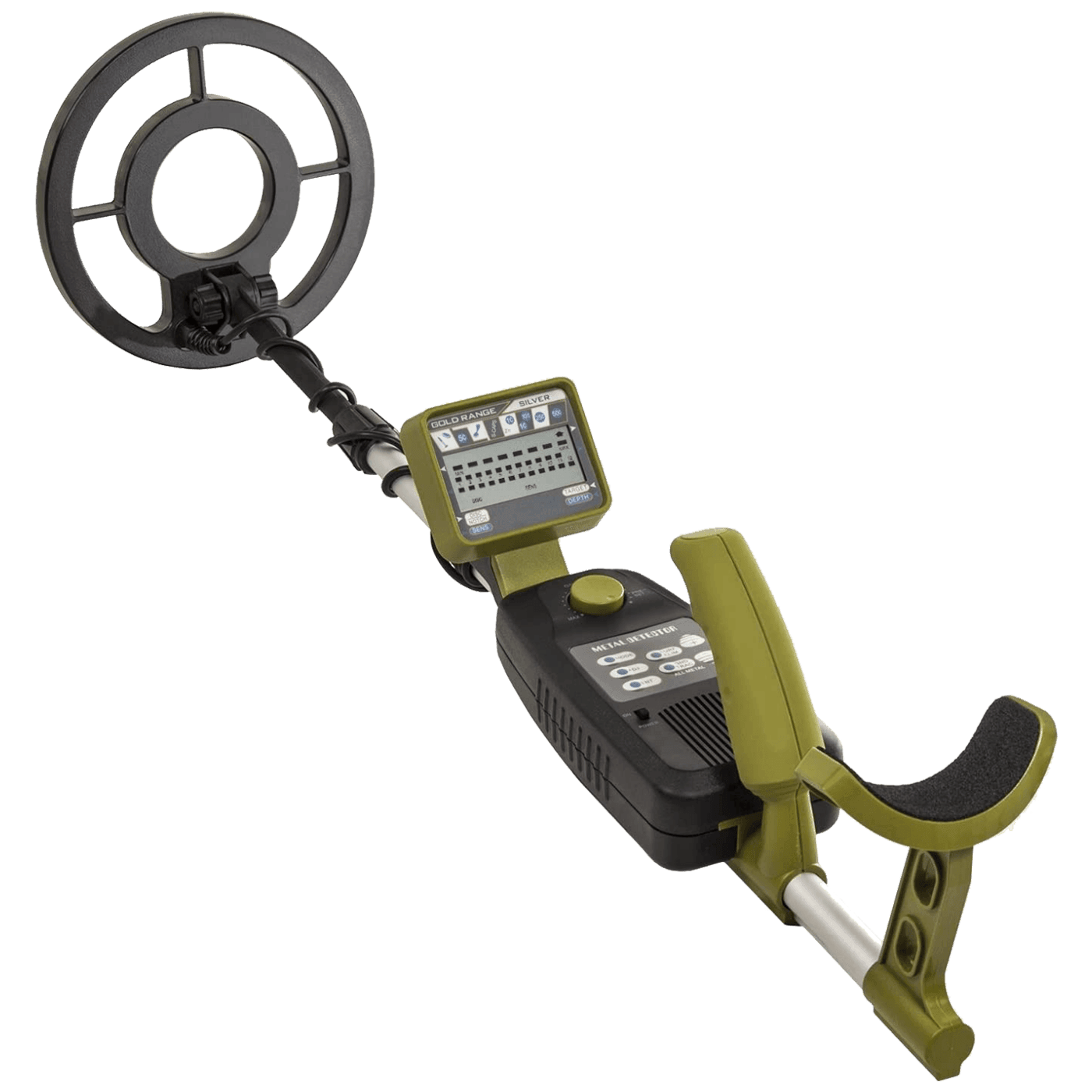 MACLEAN Detektor za metal MCE972, Zeleni
