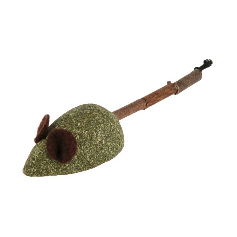 KERBL Igračka za mačke Miš Matatabi, Šareni