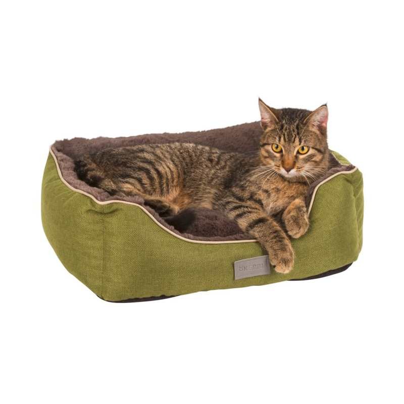 KERBL Krevet za kućne ljubimce Samuel, 50x40x15 cm, Zeleni