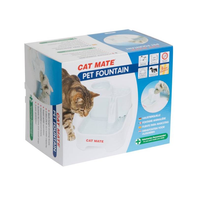 Fontana za piće Cat mate, 2L, Bijela