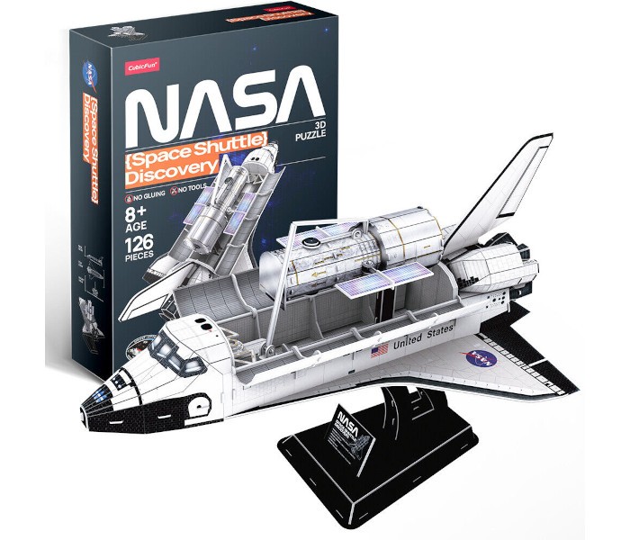 Cubbic fun Igračka Cubbic fun puzle Space shuttle discovery