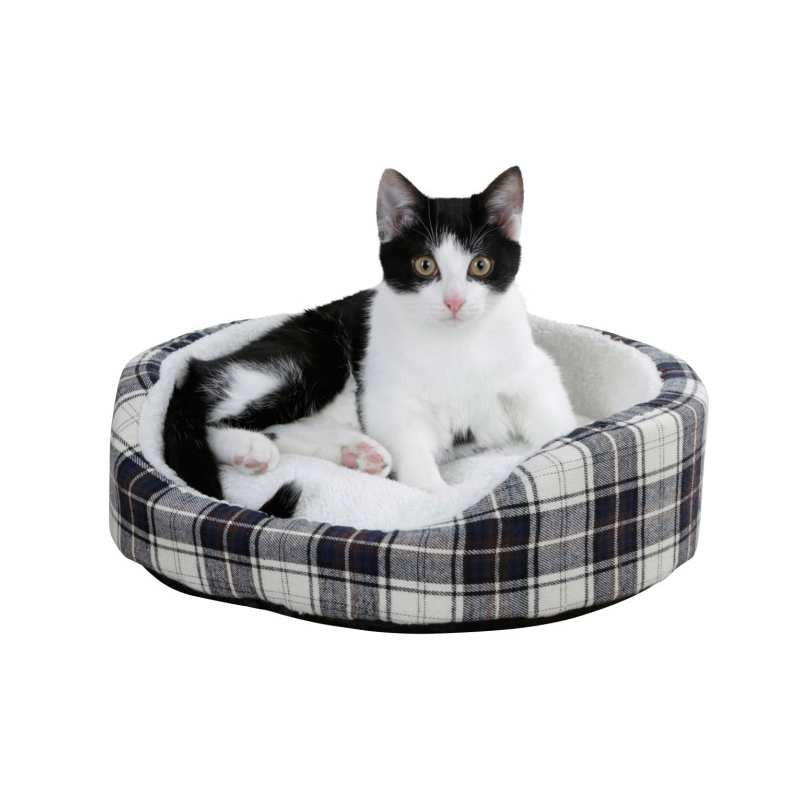 KERBL Krevet za kućne ljubimce Milky, Crno-bijeli