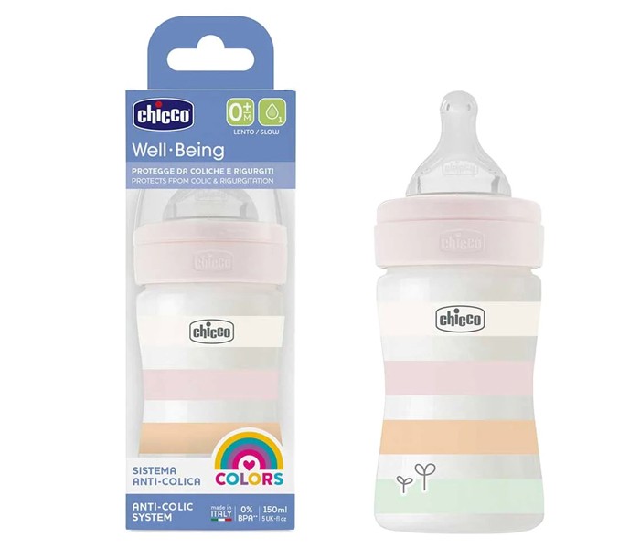 Flasica wb pvc 0%bpa silikon 150ml bijela