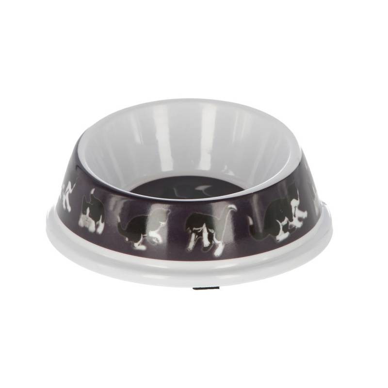 KERBL Posuda za hranu, 140ml, Crno-bijela