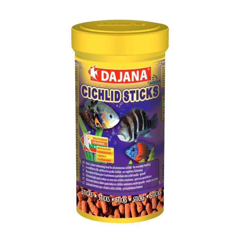 DAJANA Hrana za ribice Cichlid Sticks, 250 ml
