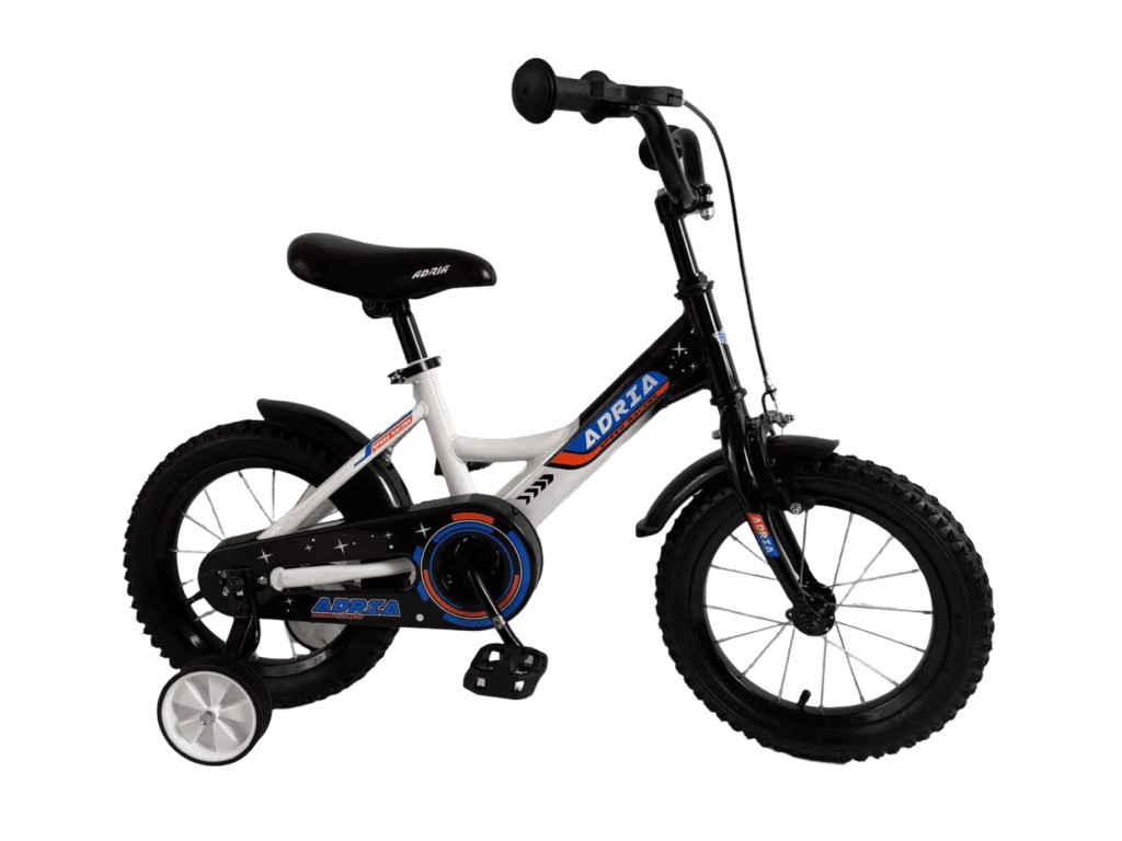 Adria Bicikl Kids 14 G14Ba667, Crno-bijeli