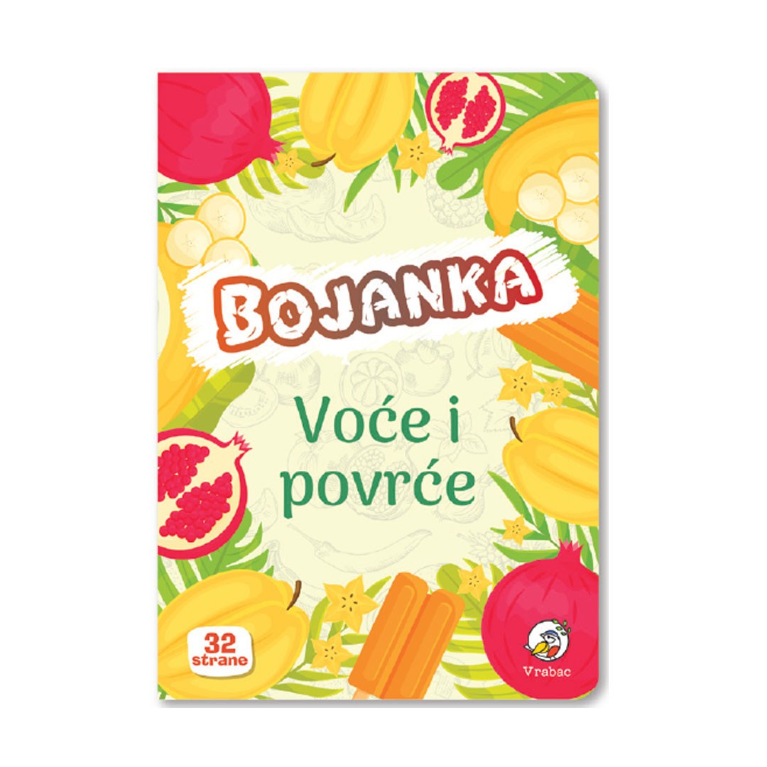 Vrabac Bojanka Timi Voće i povrće A5