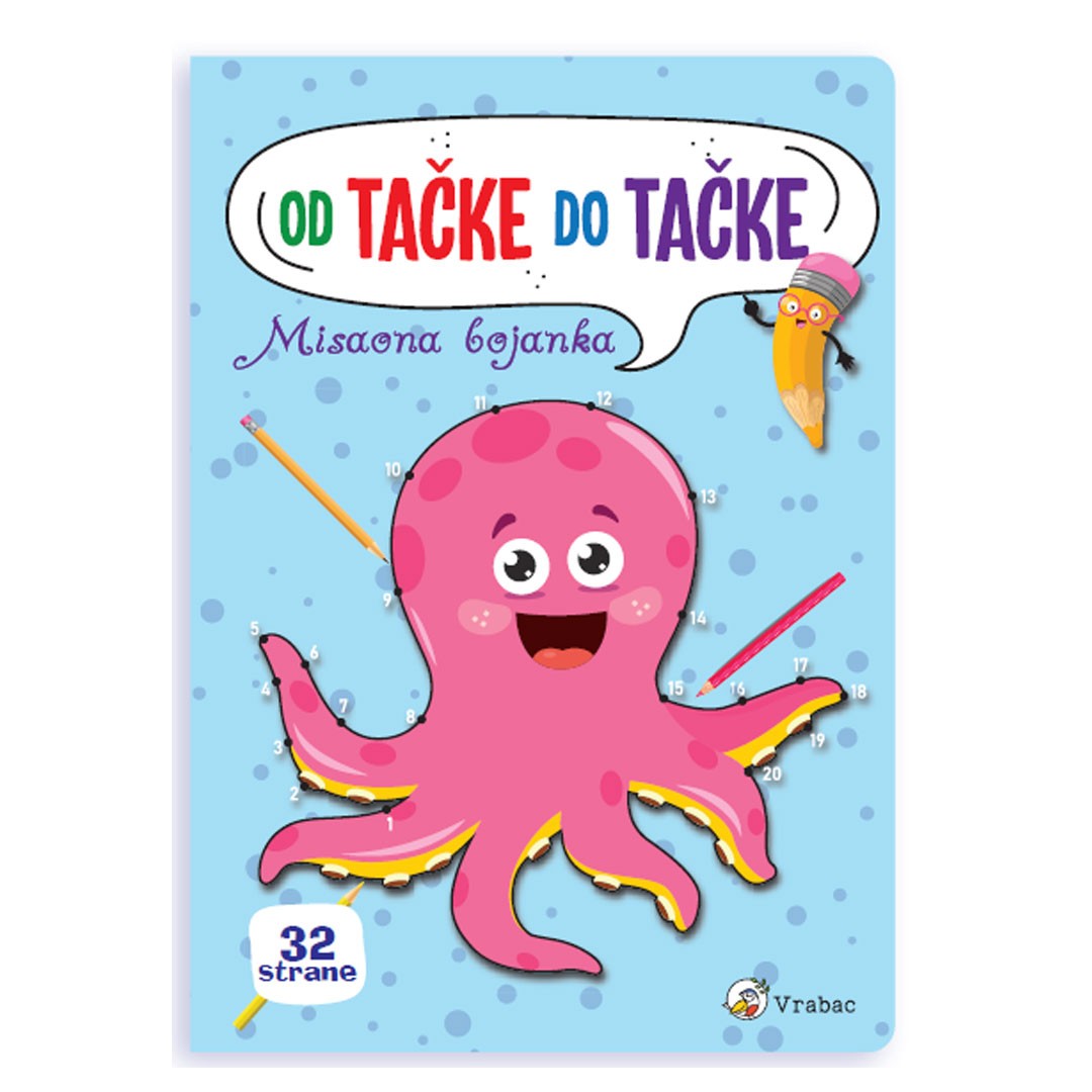 Vrabac Bojanka Ponto od tačke do tačke Oktopus