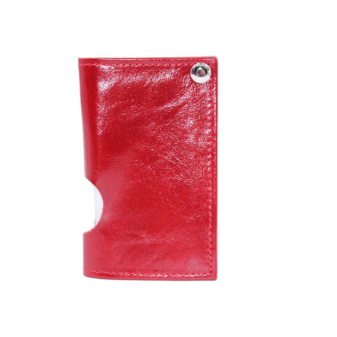 Falco Kožna futrola za vizit karte, 3308, Crvena