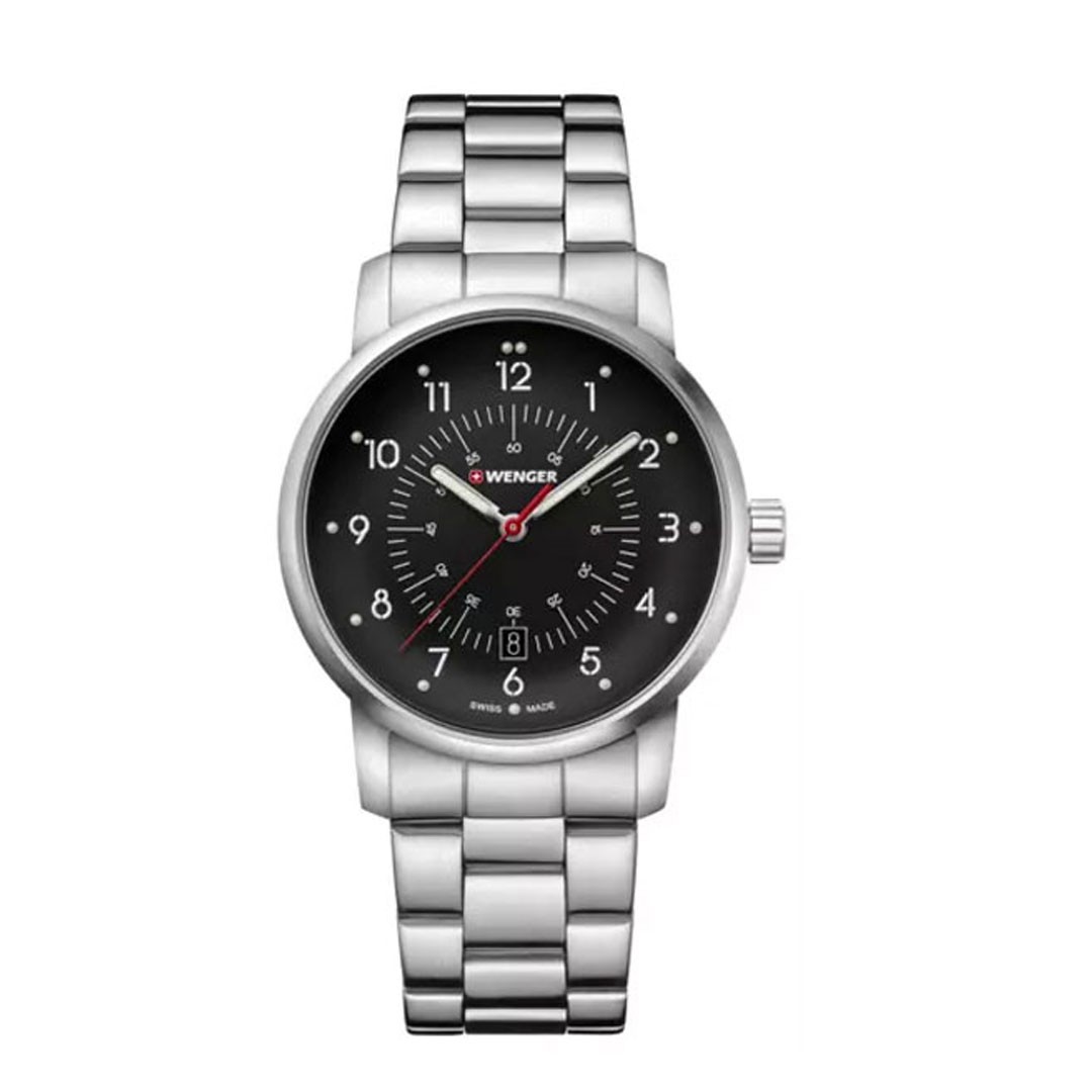 Wenger Muški sat Avenue 01.1641.116, Srebrne boje