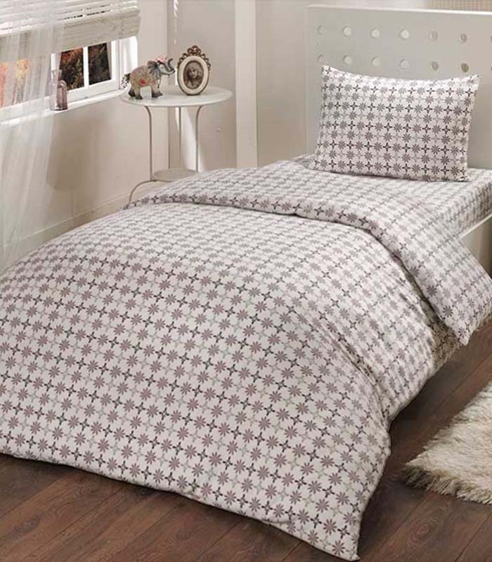 Kalma Home Komplet posteljina Delux 3u1, 140x200cm, Siva