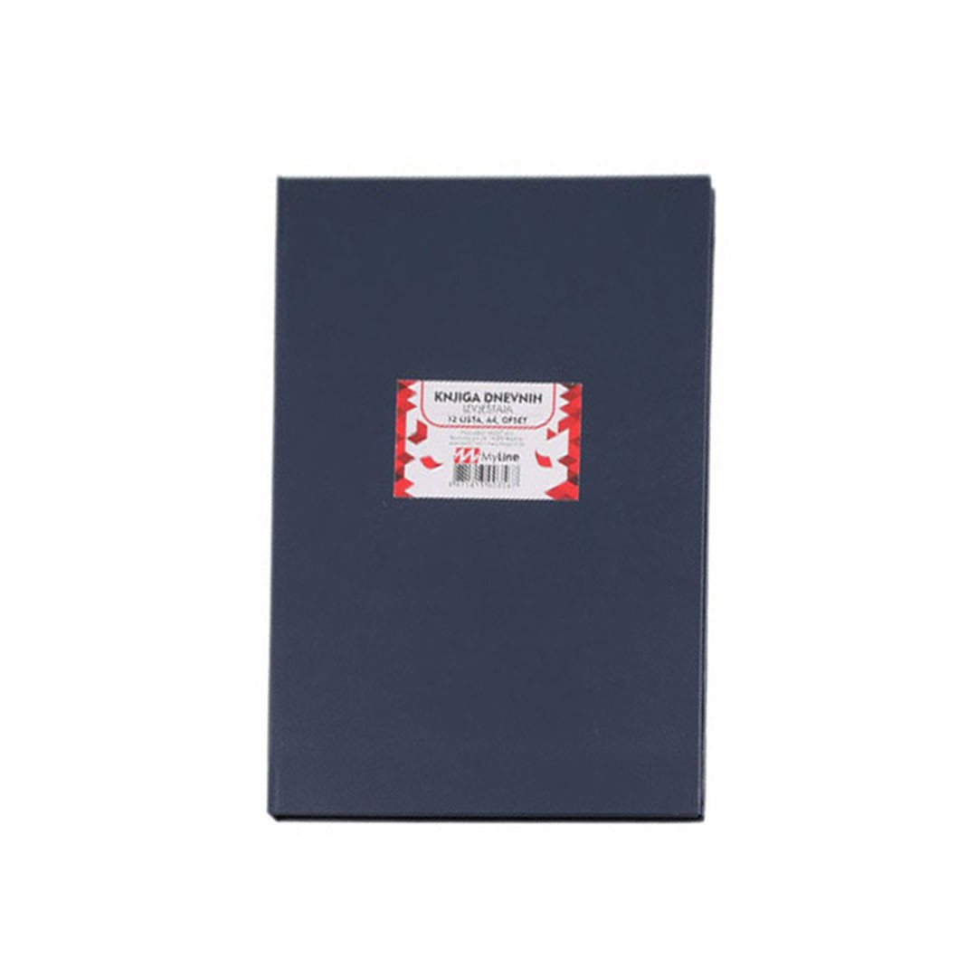 MyLine Knjiga dnevnih izvještaja A4, 12 listova