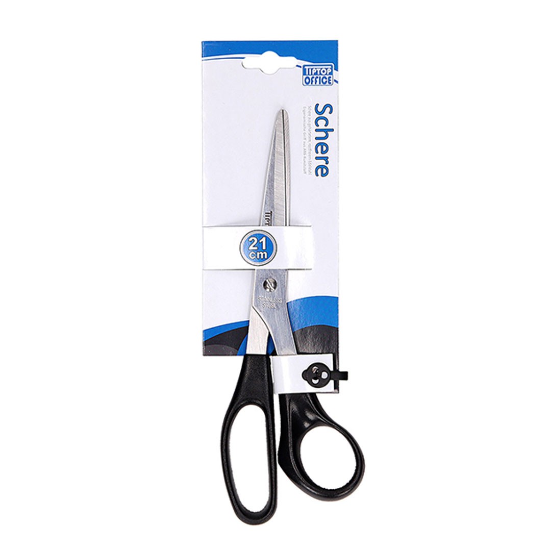 Tip Top Office Makaze 21cm 404802, Crne