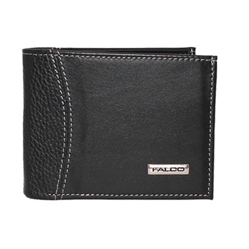 Falco Muški kožni novčanik 1042, Crni