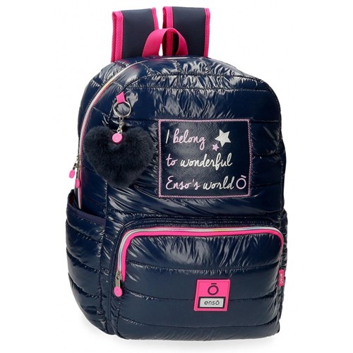 Enso Ruksak za djevojčice Make a Wish 42cm, Teget