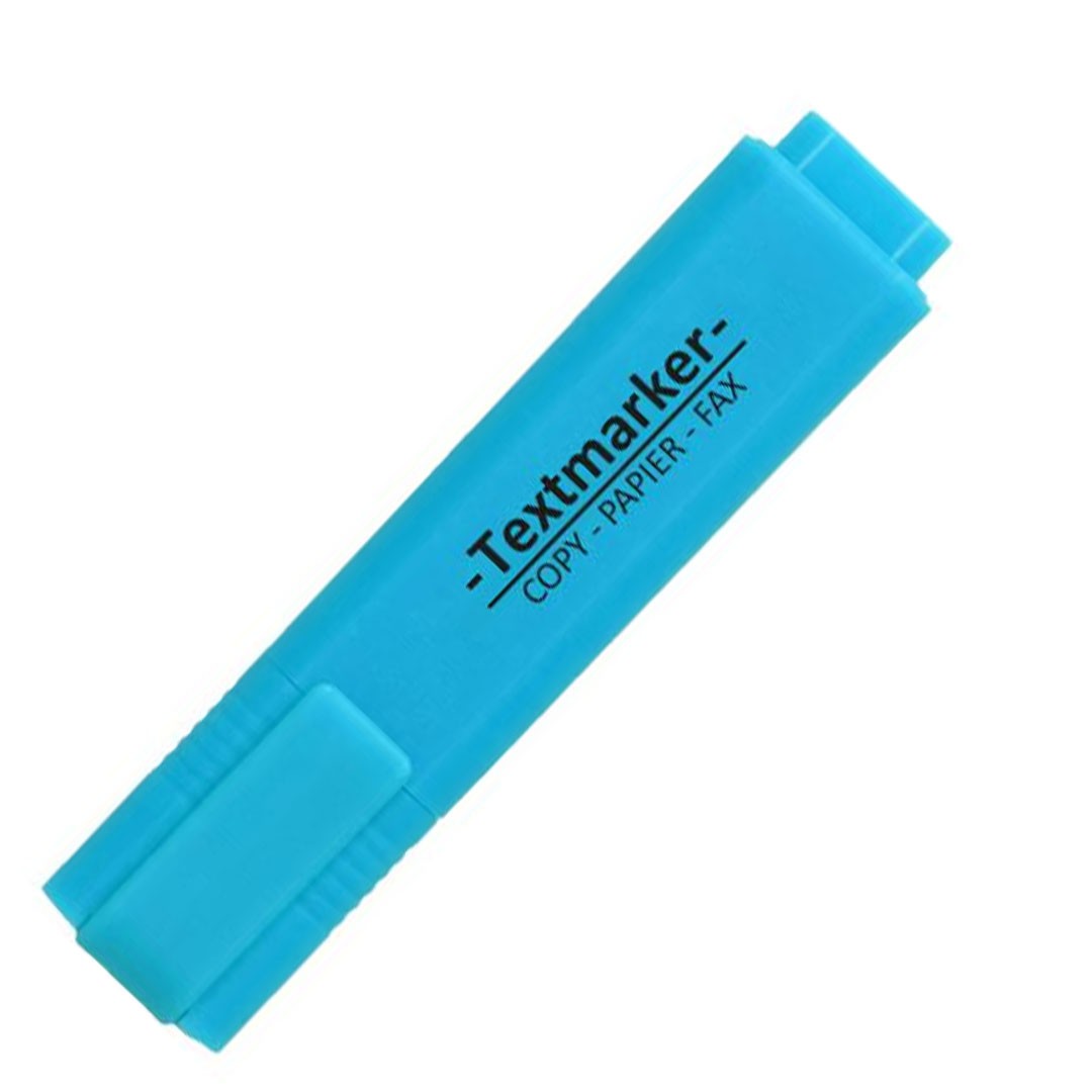 Textmarker Kosi vrh 408217, Plavi