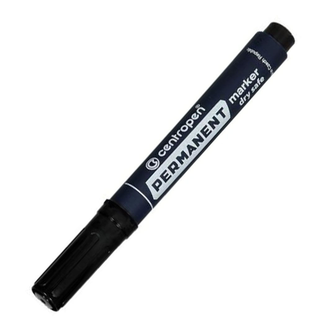 Centropen Permanentni kosi marker 2-5.0mm 8516, Crni