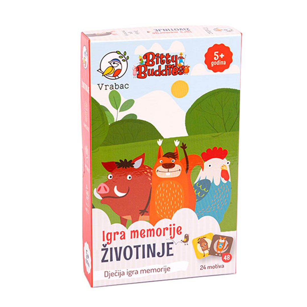 Vrabac Igra memorije Groso Životinje