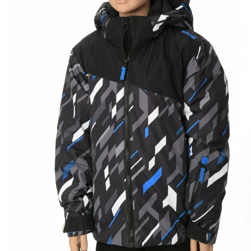 Brugi Jakna za dječake B, Tamnosivo - plava