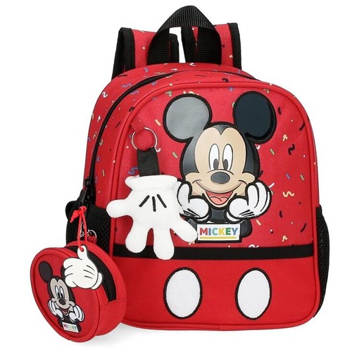 Disney Ruksak za dječake Mickey Thing 25cm, Crveni