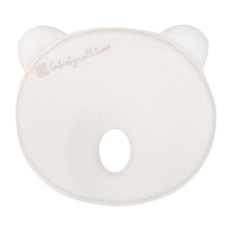 Kikka Boo Ergonomski Jastuk Od Memorijske Pjene  Bear, Bijeli