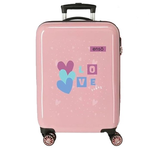 Enso Kofer Love Vibes ABS 65cm, Roze