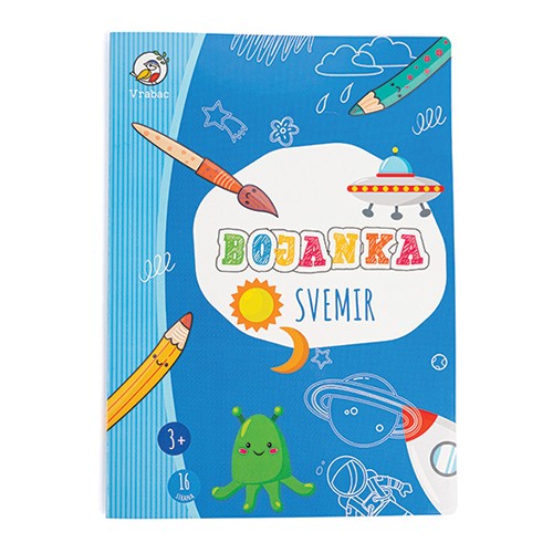 Vrabac Bojanka Fuego Svemir A4