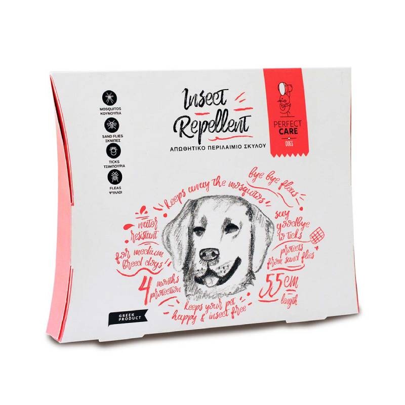 Perfect Care Ogrlica protiv parazita, Za pse, 50 cm, Roze