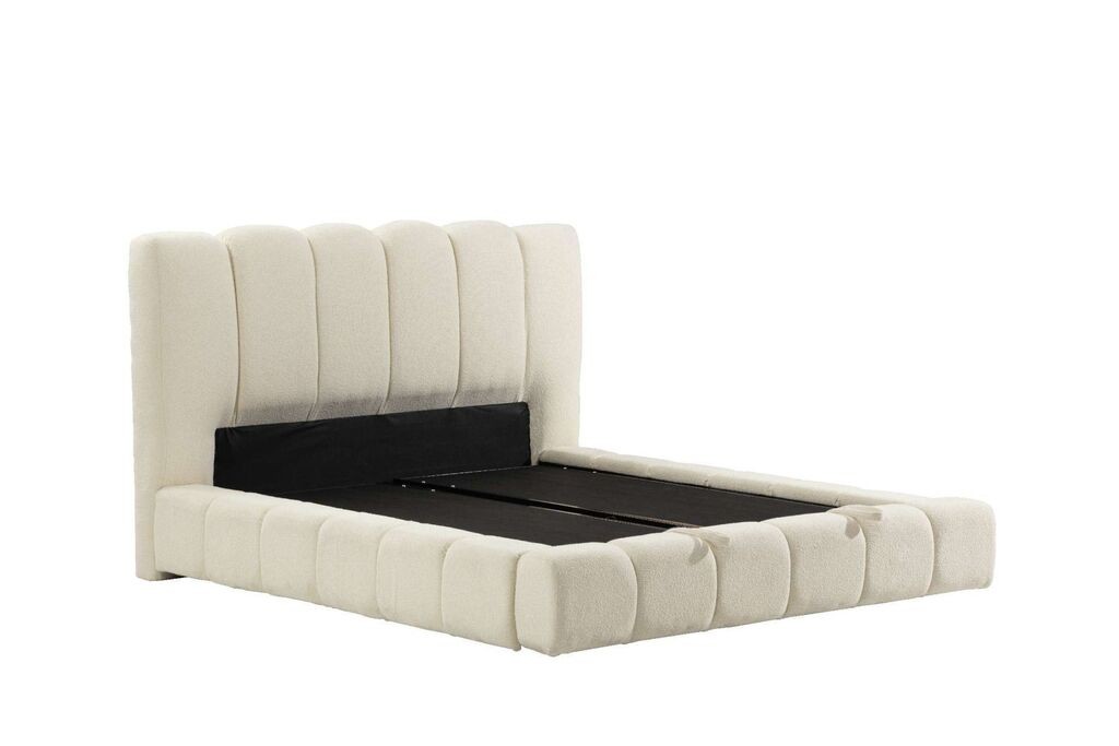 Hanah Home Okvir kreveta Alin, 170x130x240 cm, Bijela