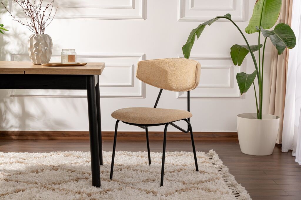 Hanah Home Set trpezarijskih stolica Nancy, 2 komada, bež