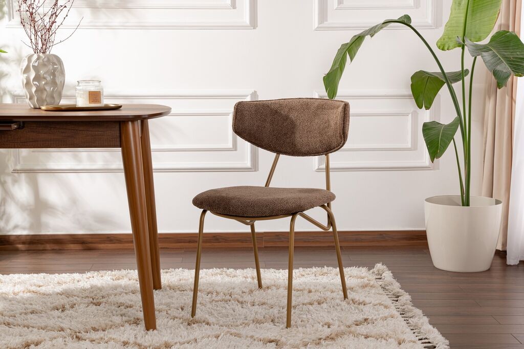 Hanah Home Set trpezarijskih stolica Nancy, 2 komada, smeđa