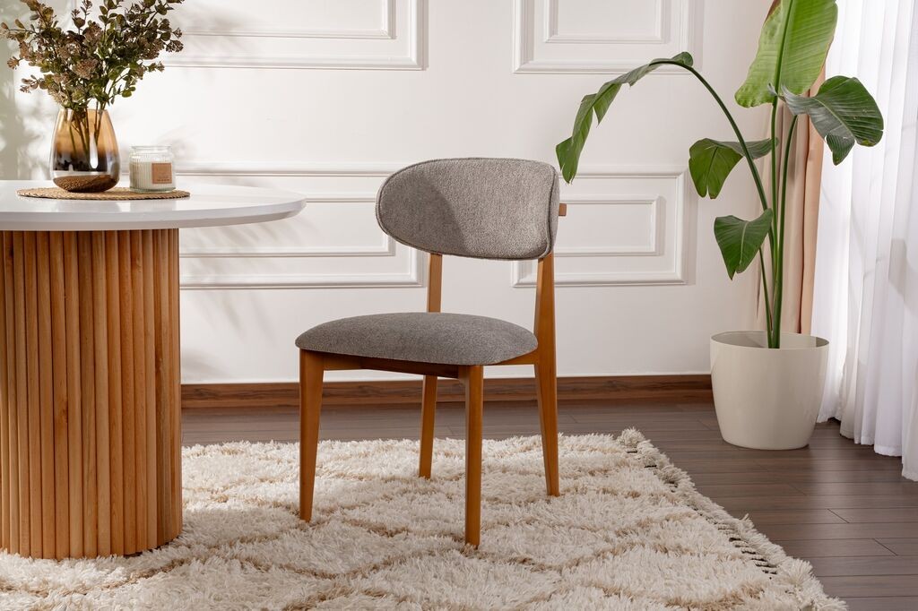 Hanah Home Set trpezarijskih stolica Lionte , 2 komada,  Siva