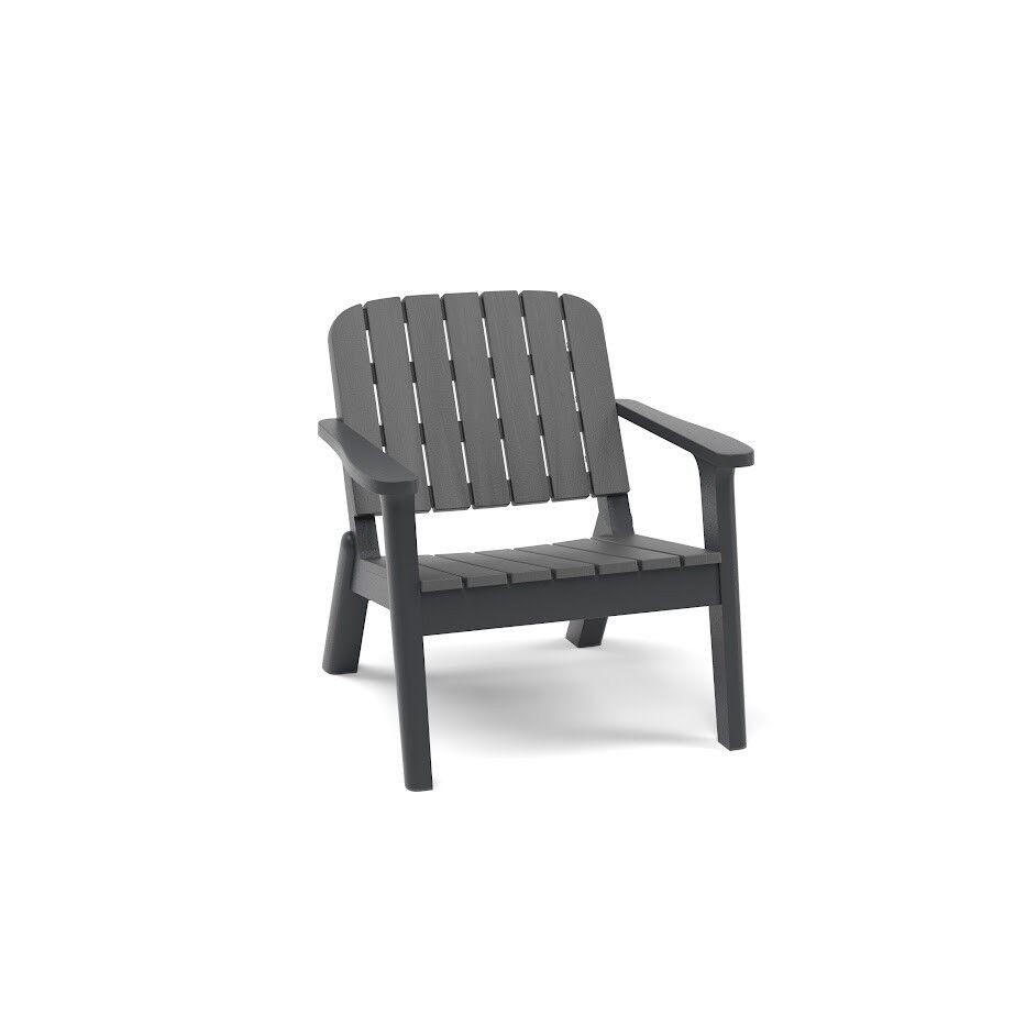 Hanah Home Silva trpezarijska stolica, 67x78x60 cm, Tamno siva