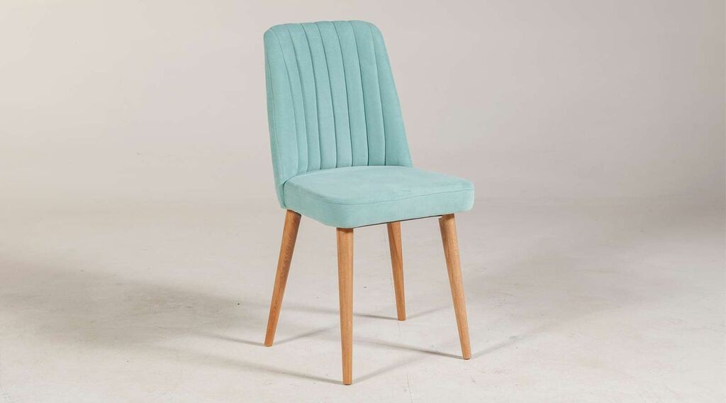 Hanah Home Vina trpezarijska stolica, 47x89x46 cm, tirkizna