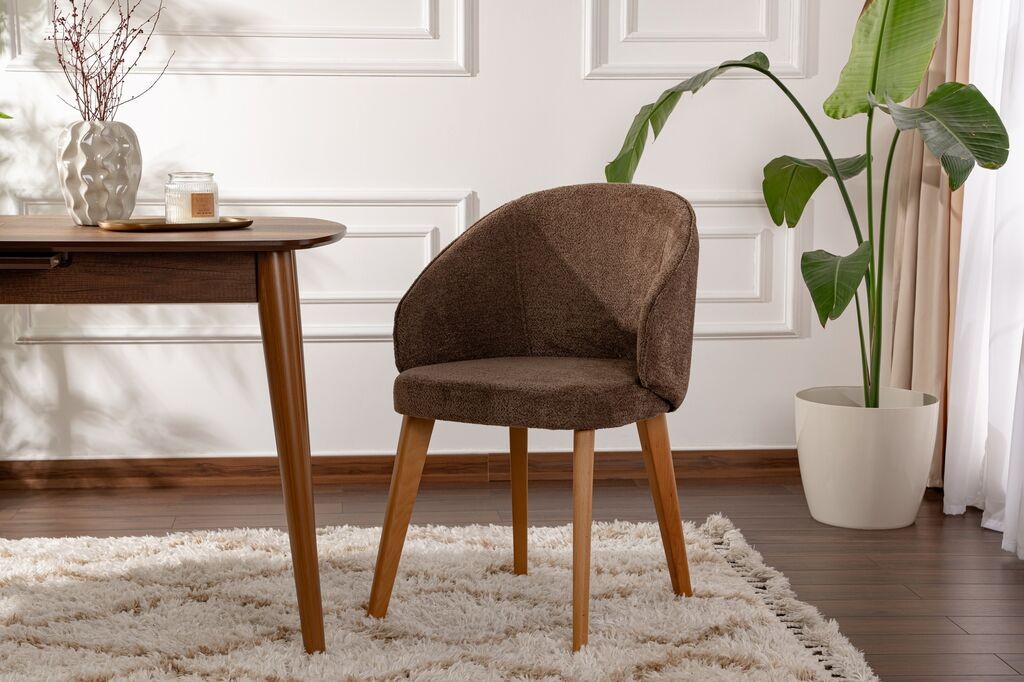 Hanah Home Set trpezarijskih stolica Bentley , 2 komada,  Smeđe boje