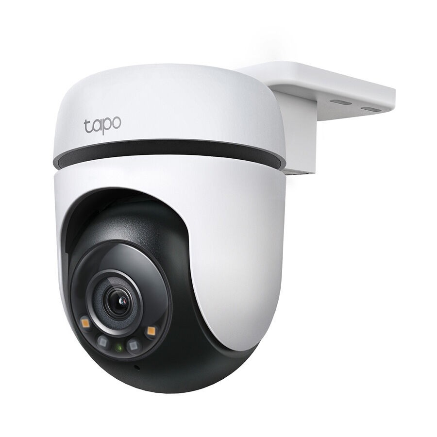 TP-Link Tapo C510W Outdoor Pan/Tilt Wi-Fi Camera, 2K,2.4 GHz, 360o, Color Night Vision, Smart Detection, Notifications, IP65