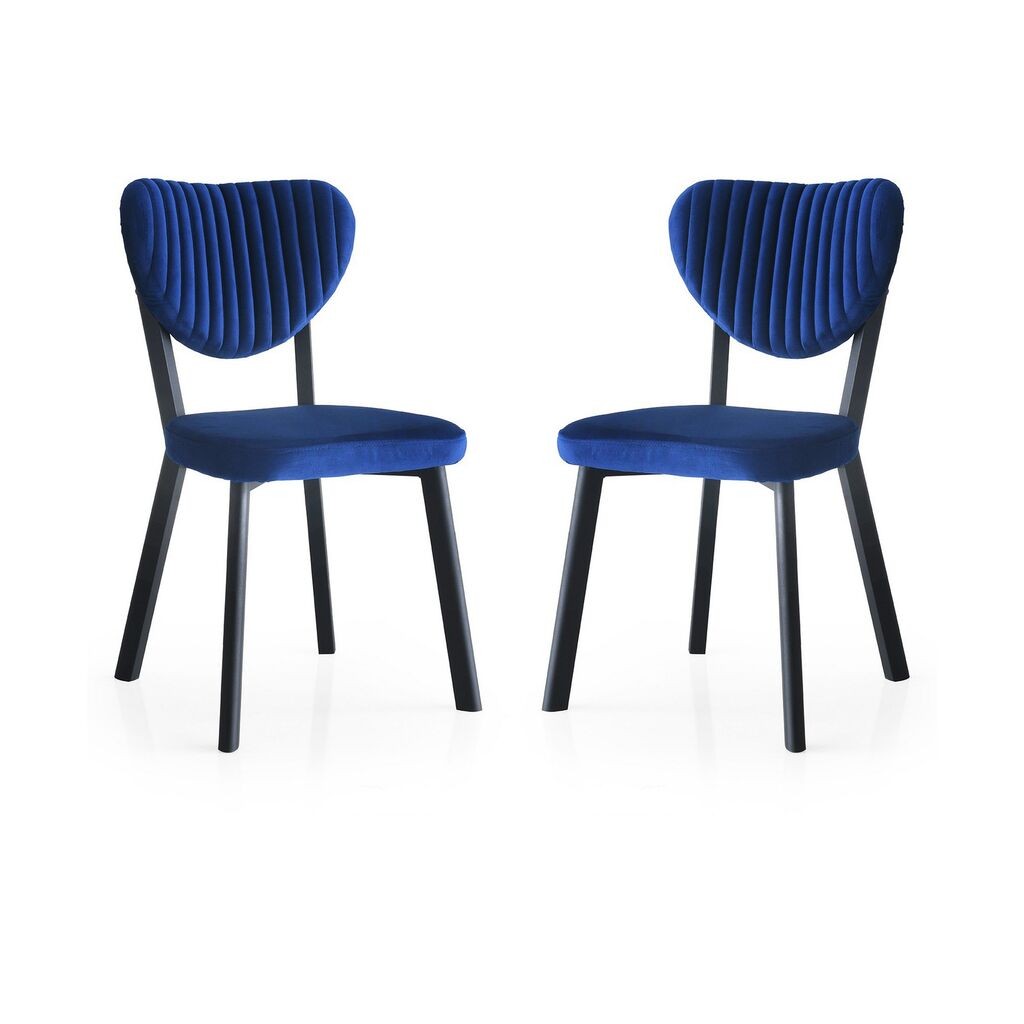 Hanah Home Set trpezarijskih stolica  Beta 837, 2 komada,  Teget