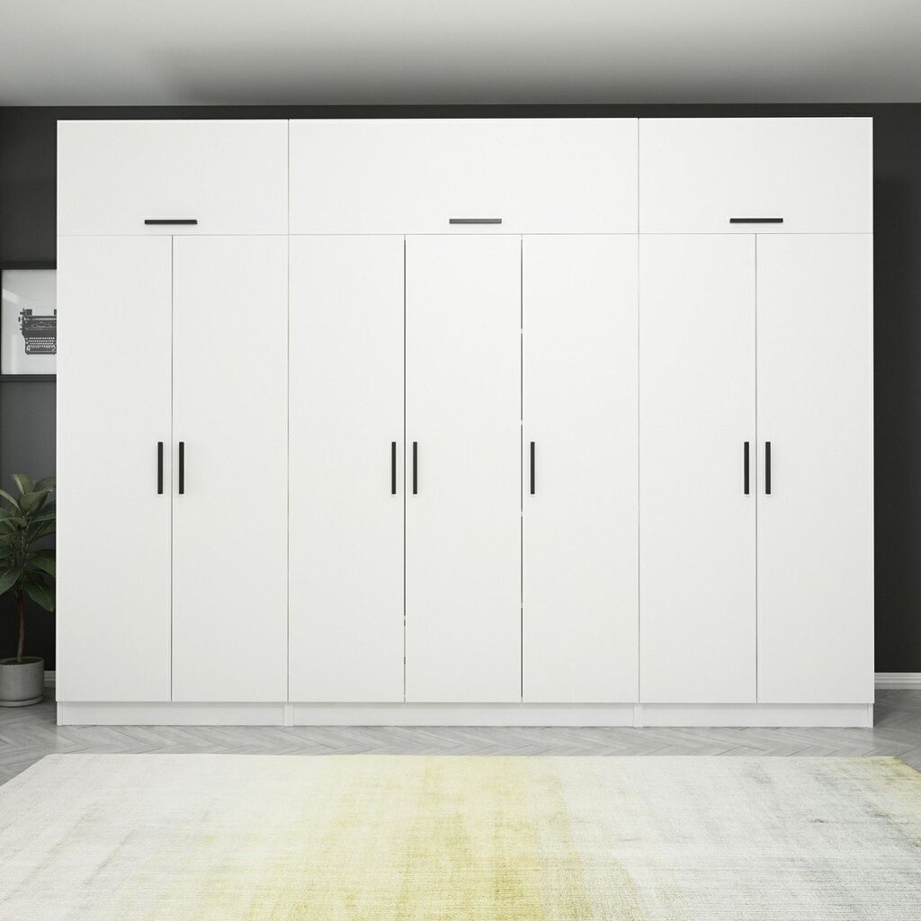 Hanah Home Ormar Kale-3088, 315x235x52 cm, Bijeli