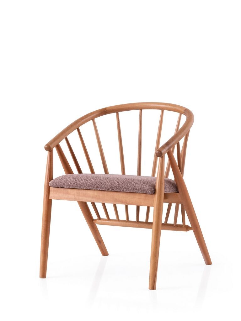 Hanah Home Trpezarijska stolica Ava 4503, 60x77x54,5 cm, Smeđa